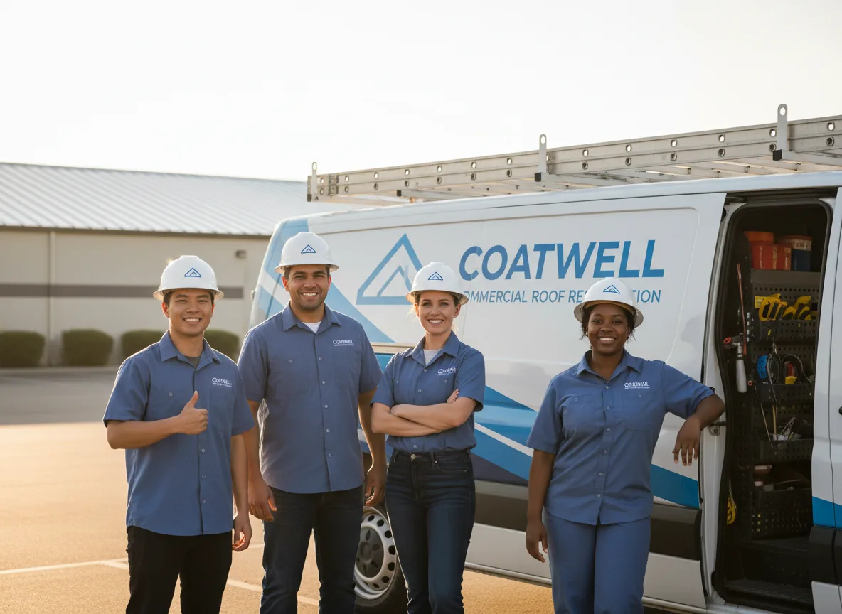 Commercial roof coating company in Pipersville, PA
